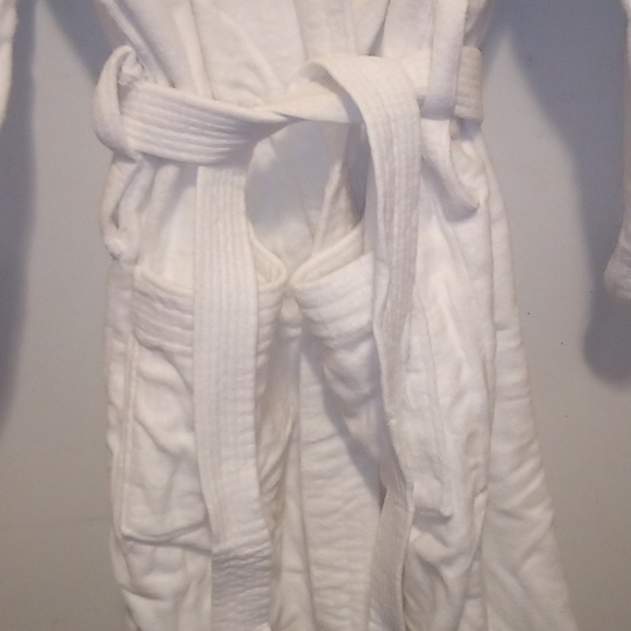 Grande Tesoro White Comfy Robe - One Size - Picture 3 of 6